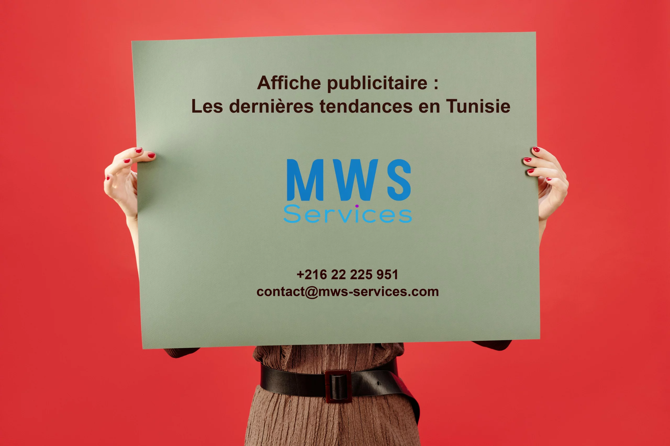 Affiche publicitaire : Les dernières tendances en Tunisie 1 Affiche publicitaire media web services scaled